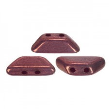 Les perles par Puca® Tinos beads Opaque Mix Amethyst Gold Ceramic Look 03000/15726